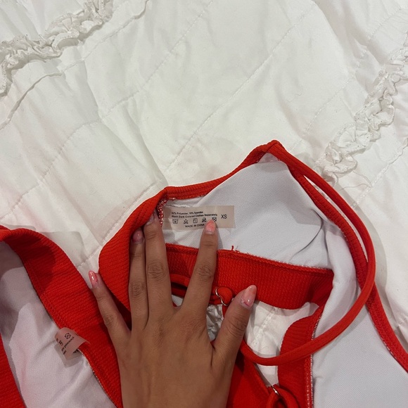 Red Bikini Set - Picture 3 of 5